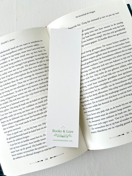 Vrolijke bloemen boekenlegger