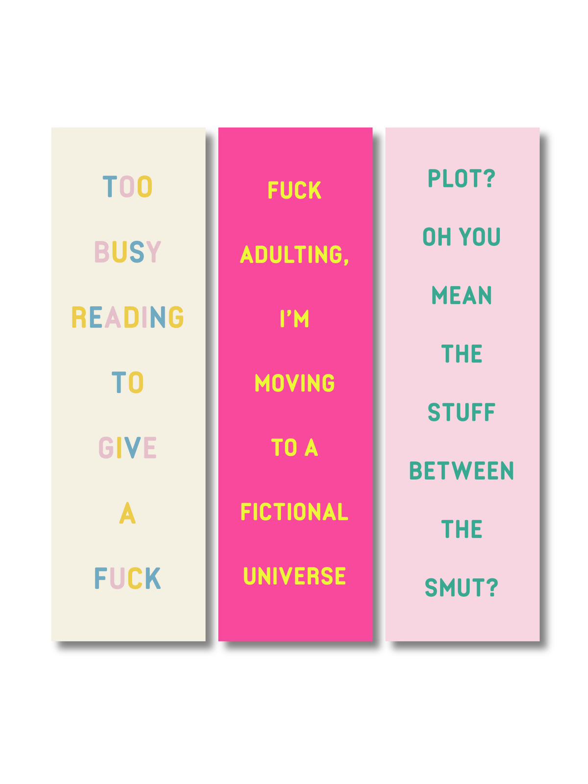 Boekenlegger bundel - Sassy bookworm