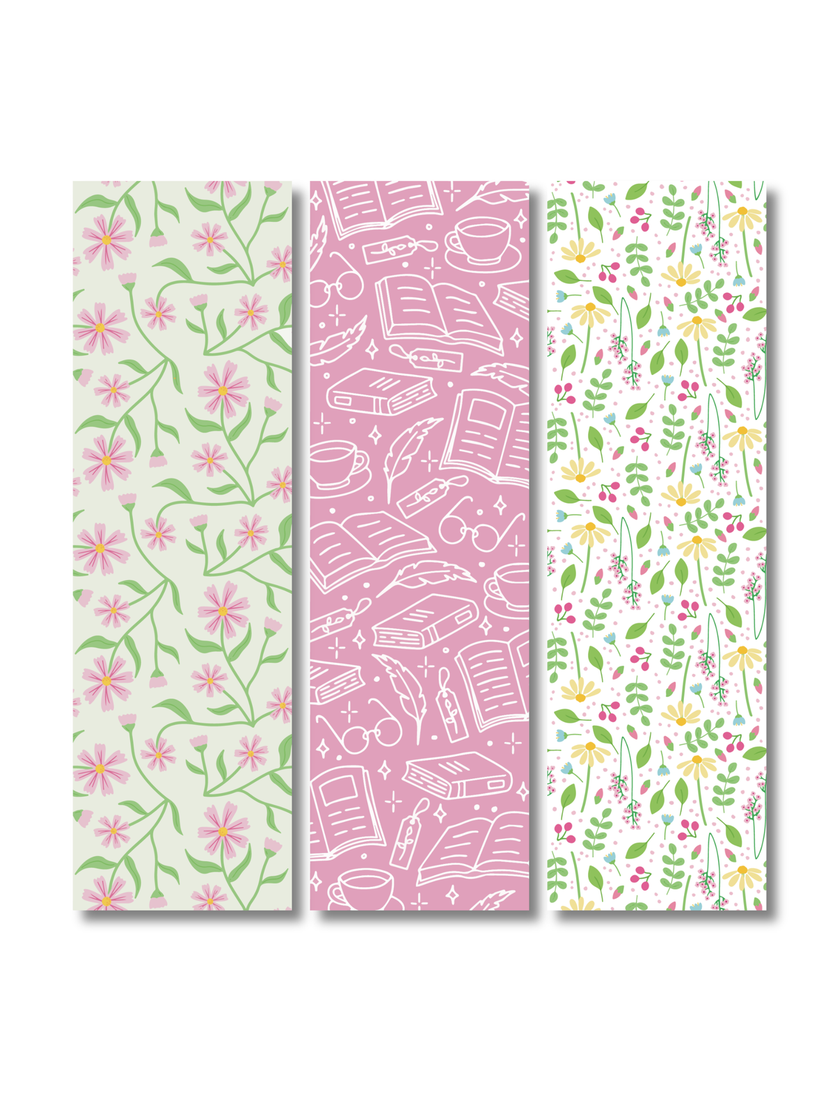 Boekenlegger bundel - Floral & cozy